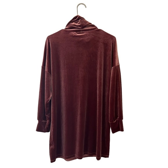 Urban Outfitters Holiday Party Dress Velvet Long Sleeve Size Small - Picture 7 of 12